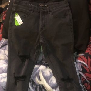 RSQ denim black slim tapered jeans 31W 30L